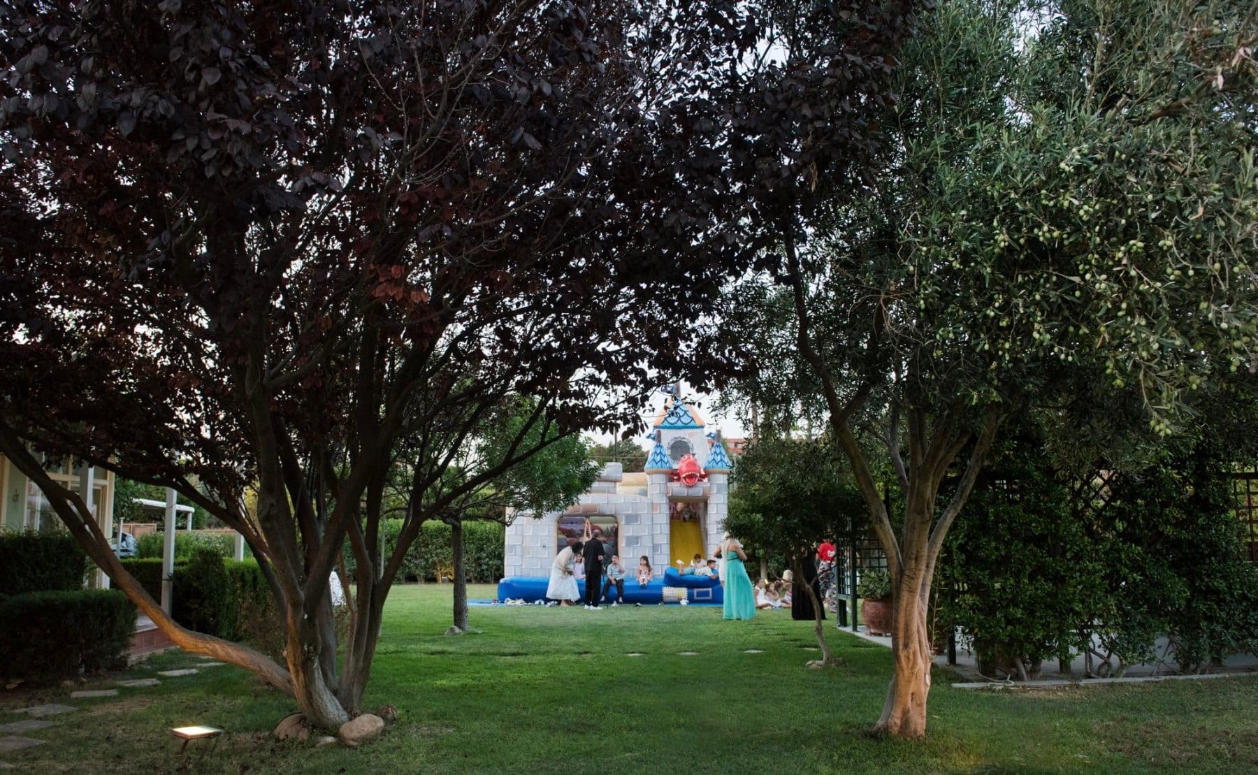 Whimsical cloud and teddy bear décor