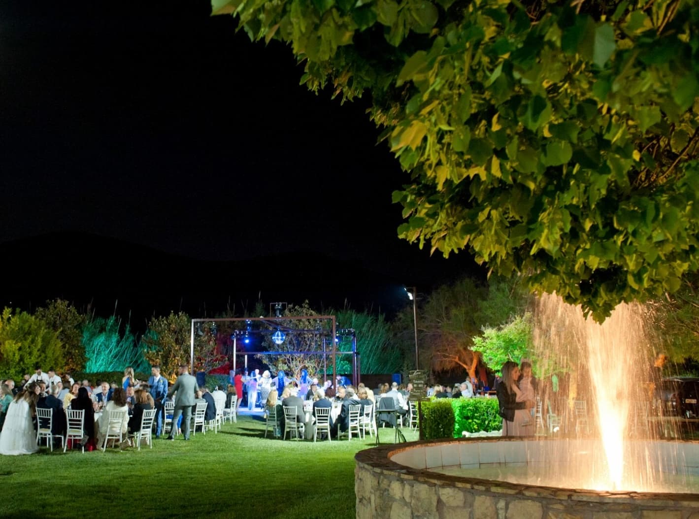 Detail of outdoor décor elements