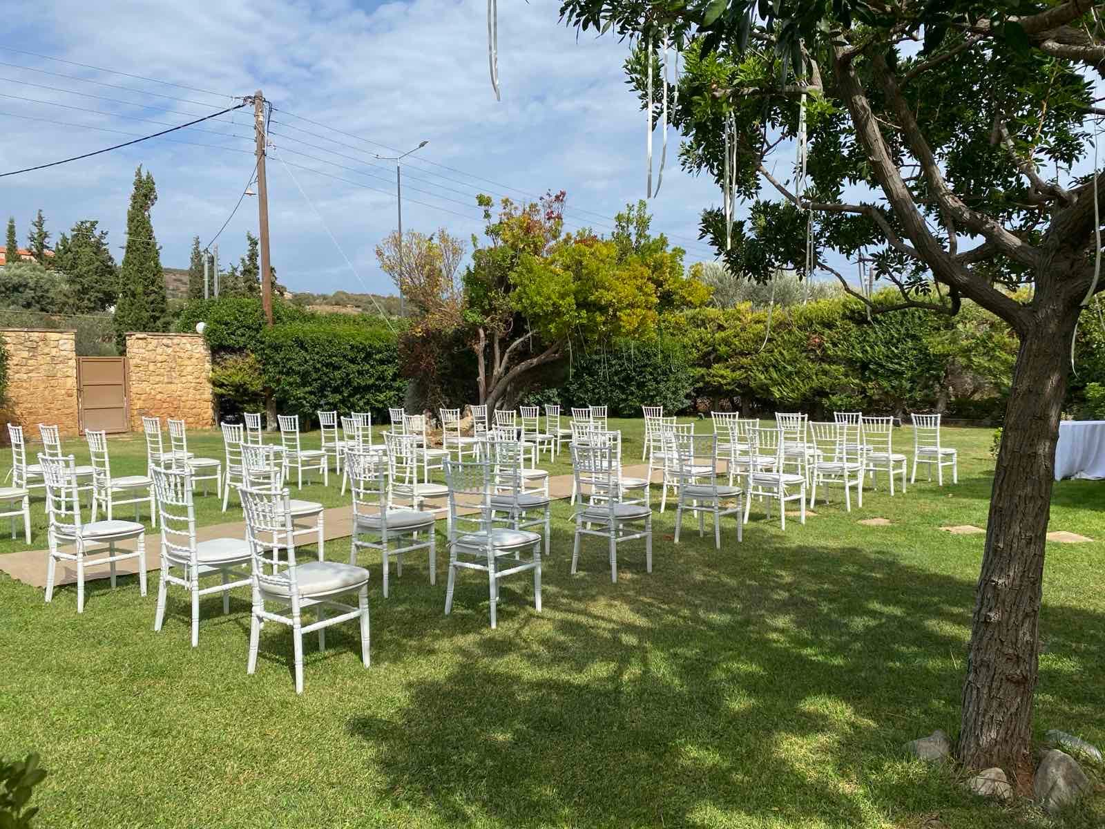 Garden with natural environment