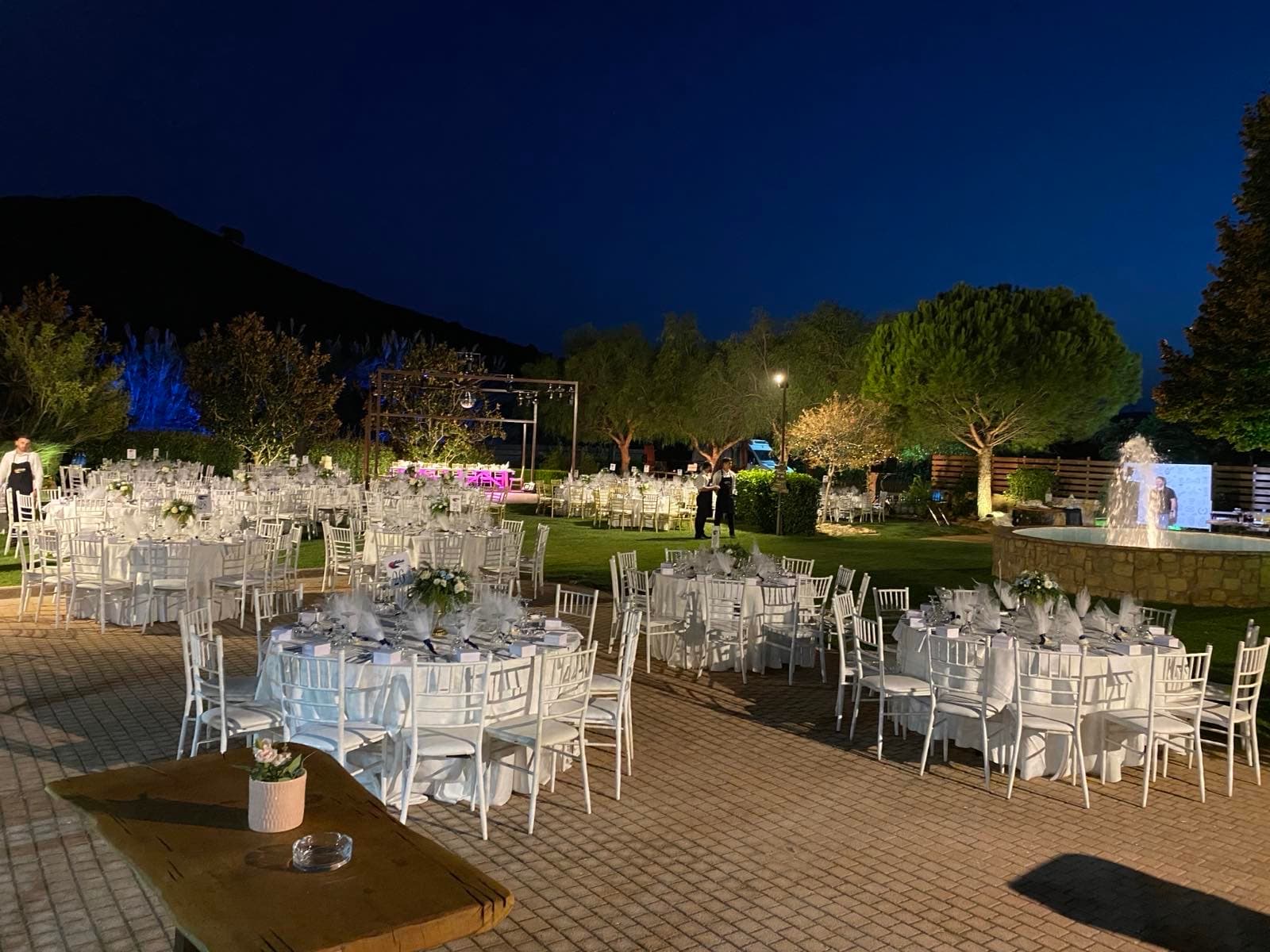 Party with lighting