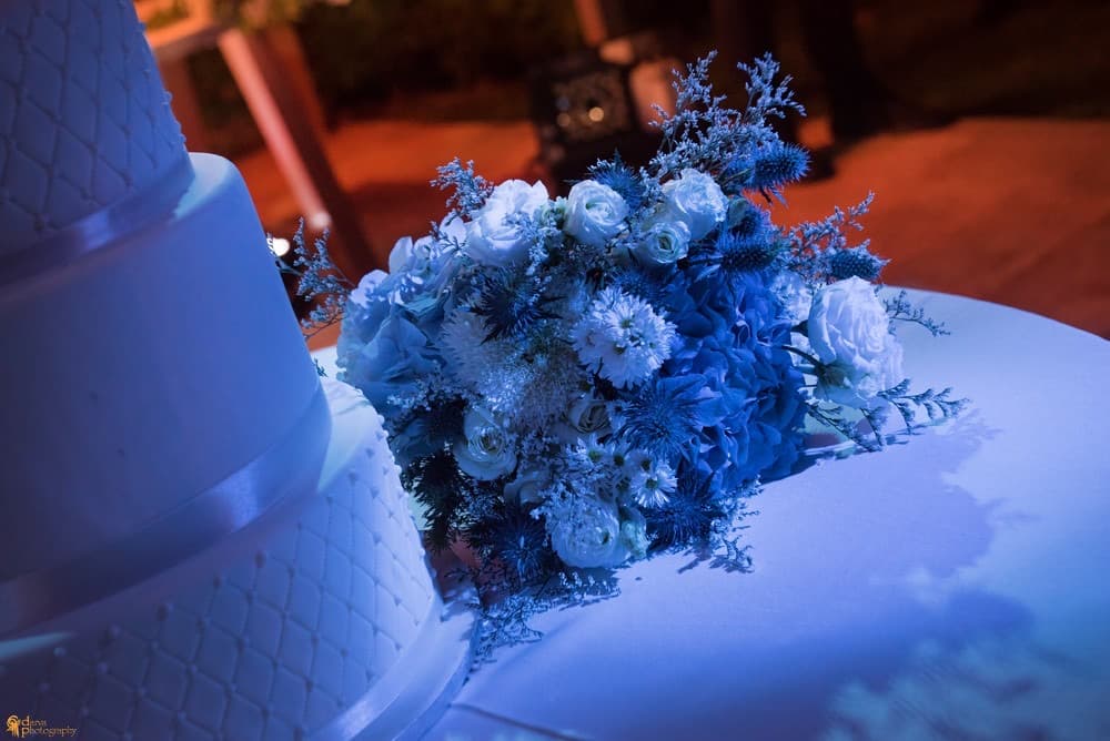 Baptism decoration with elements